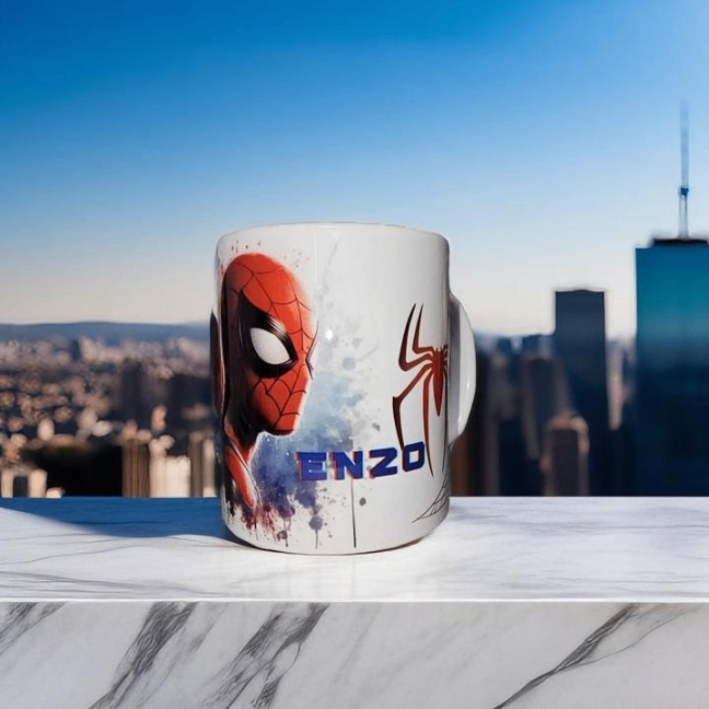 mug spiderman