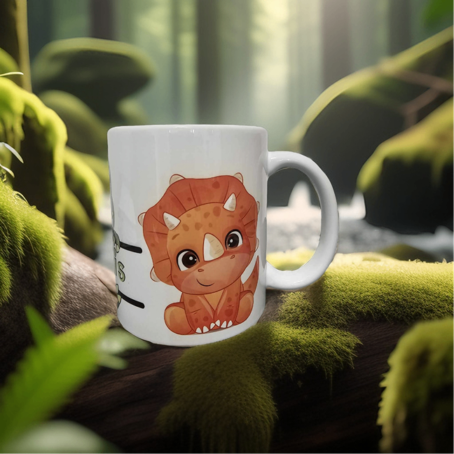 mug dinosaure