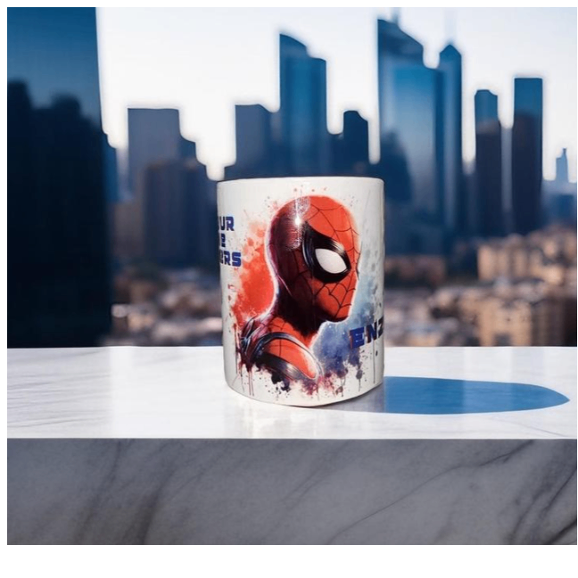 mug spiderman